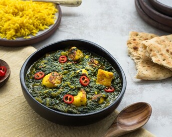 Saag paneer