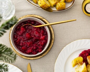 Cranberry-appelcompote
