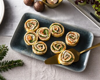 zalmrolletjes