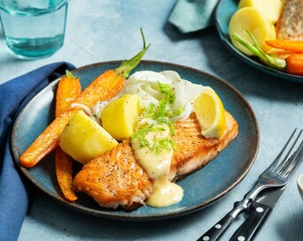 venkel en zalm