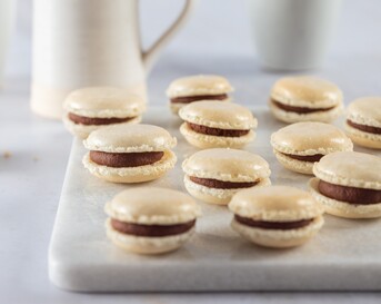 Chocolade-macarons