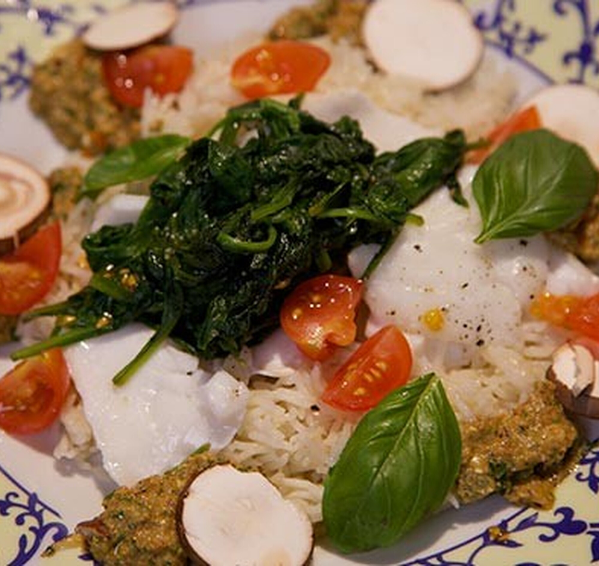 Kabeljauw met basmatirisotto recept 24Kitchen