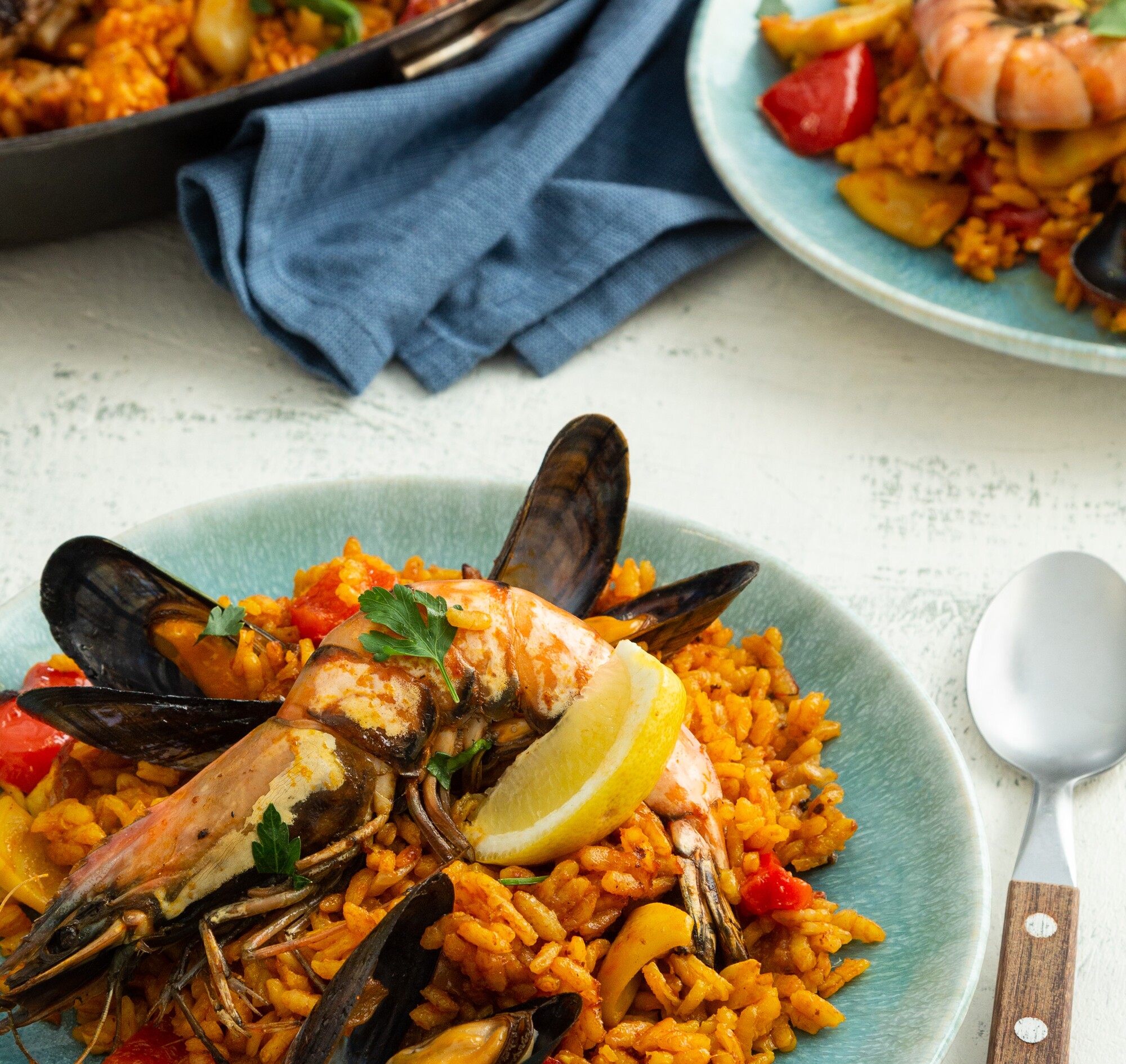 Paella met zeevruchten 24Kitchen