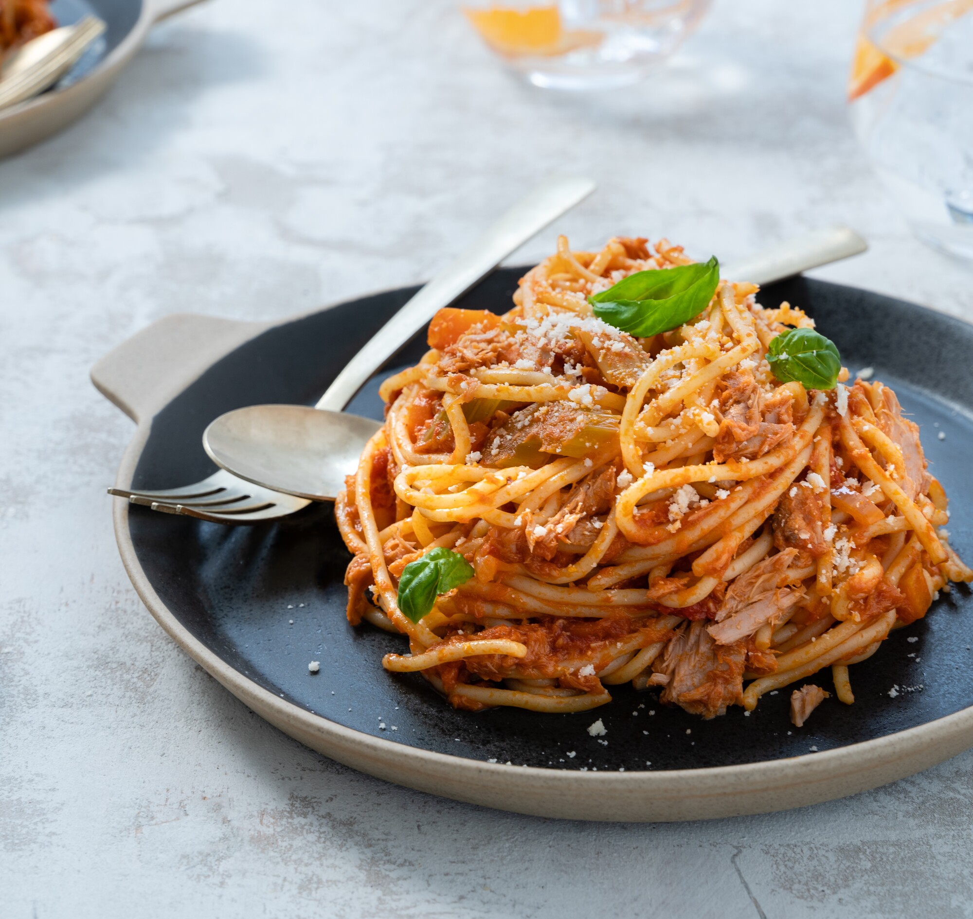 Spaghetti bolognese met tonijn | 24Kitchen