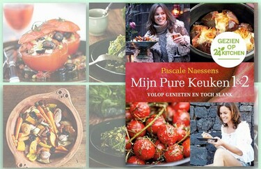 Pascale Naessens’ Mijn Pure Keuken gebundeld in een kookboek