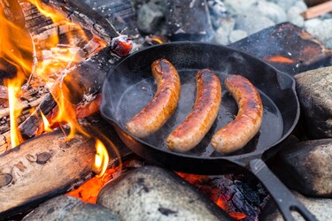 Gietijzeren pan