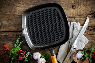 De grillpan goed gebruiken