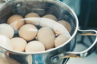 Boiled eggs