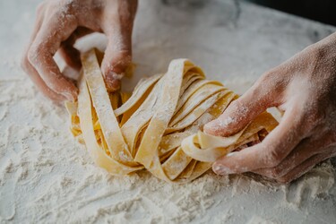 Homemade pasta 