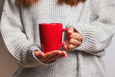 frothy coffee