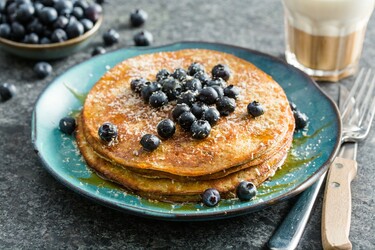 Bananenpannenkoekjes met havermout en kokos