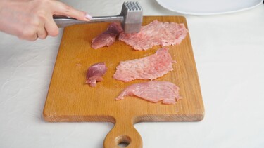 Vlees platslaan