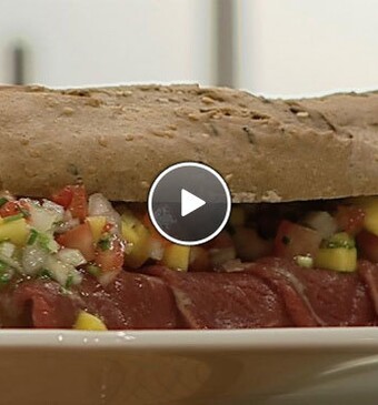 Broodje Surf en Turf