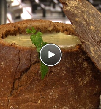 Aardappel-zuurkoolsoep