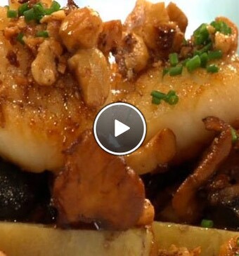 Coquilles met hazelnootboter