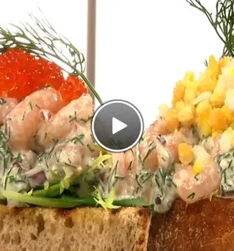 Toast skagen