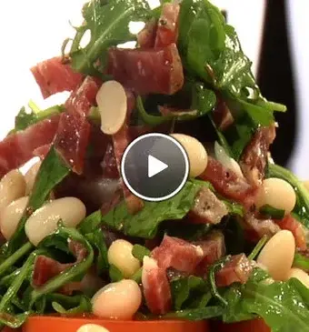 Witte bonensalade