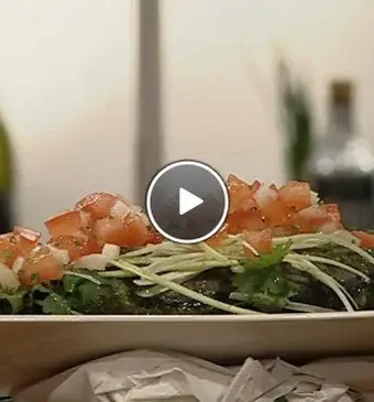 Gestoomde Forel met Hawaiiaanse Pesto