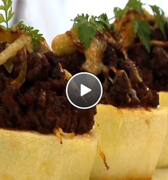 Gevulde Gehaktappeltjes