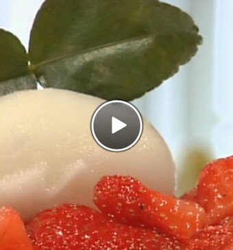 Sorbet van citroengras