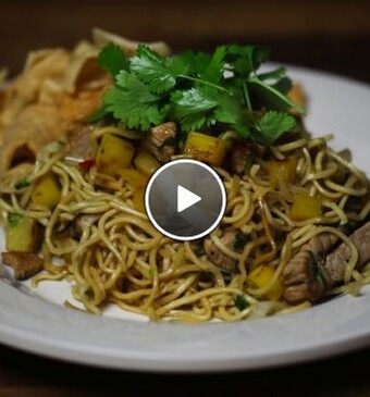 Geroerbakte koolraap met citroen