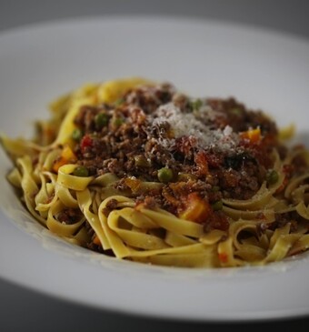 Tagliatelle alla bolognese