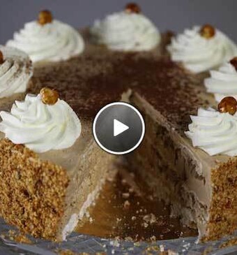 Sander Janson's mokkaschuimtaart