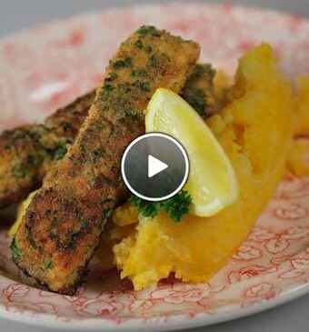 Zelfgemaakte vissticks