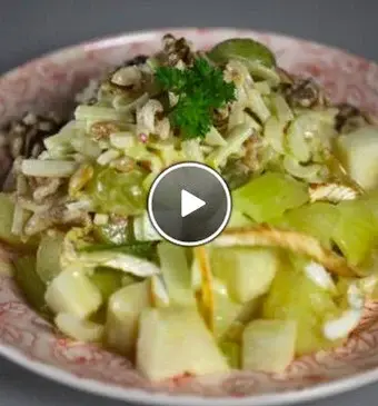 Selderij  ovenschotel & Waldorf salade