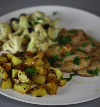 Scaloppine al vino bianco