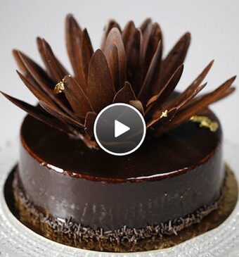 Chocoladetaart van Marc de Hond