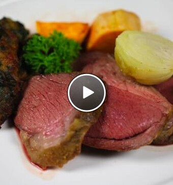 Lamsbout uit de oven