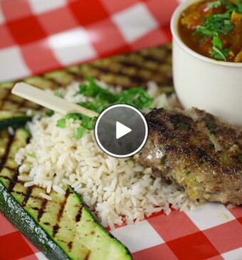 Köftes aan een stokje