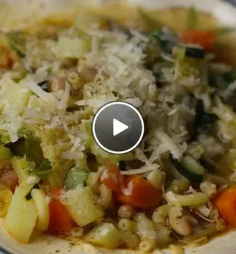 Snelle minestrone