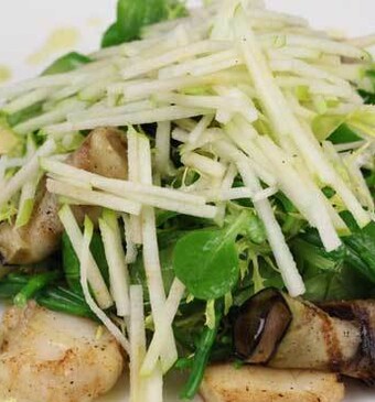 Sint Jacobsmosselen met lamsoren