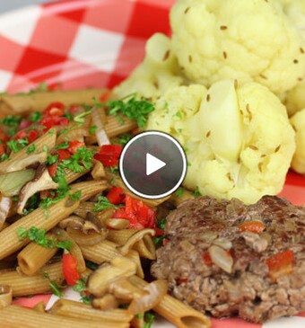 Tartaar met gele bloemkool