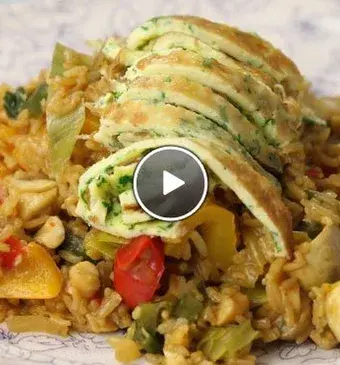 Kleurige nasi