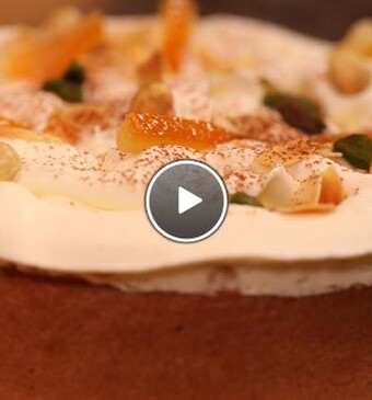 Zachte nougatinetaart