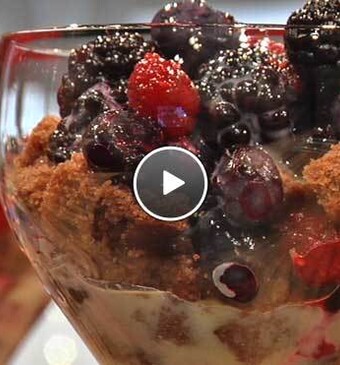 Frambozen bessensalade