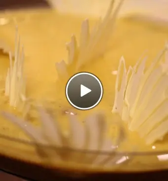 Hemelse modder met sinaasappelsaus