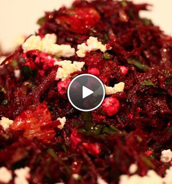 Bietjes tabouleh & gekonfijte citroen