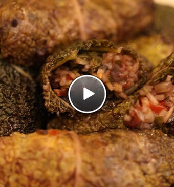 Gevulde koolrolletjes