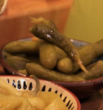 Ingelegde komkommers