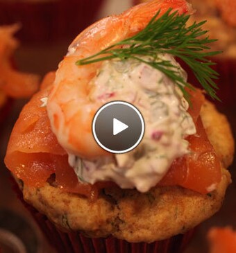 Swedish Chef cupcake