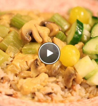 Jordanese kippenragout met Amsterdamse uien