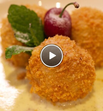 Oostenrijkse kersenknödels