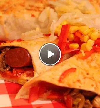 Merguez wraps