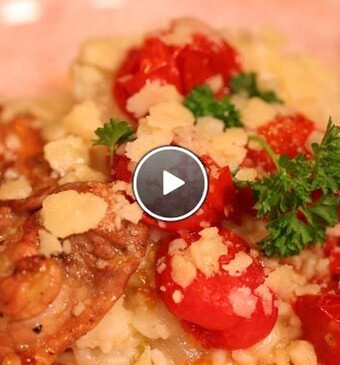 Zacht voor de buikjes venkelrisotto