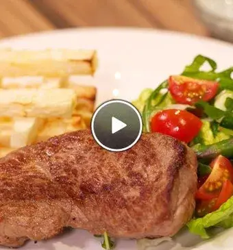 Knolselderij frietjes met kruidendip