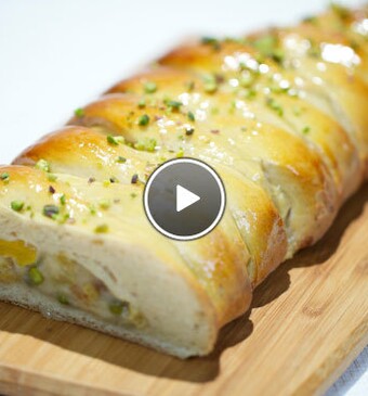 Abrikozen-pistacheslof